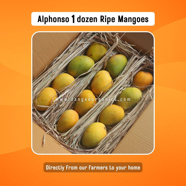 Premium Alphonso Ripen Mangoes / 1 dozen